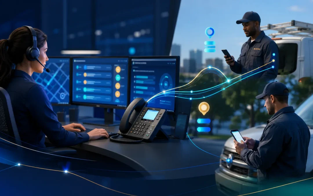VoIP for Dispatchers and Mobile Field Technicians