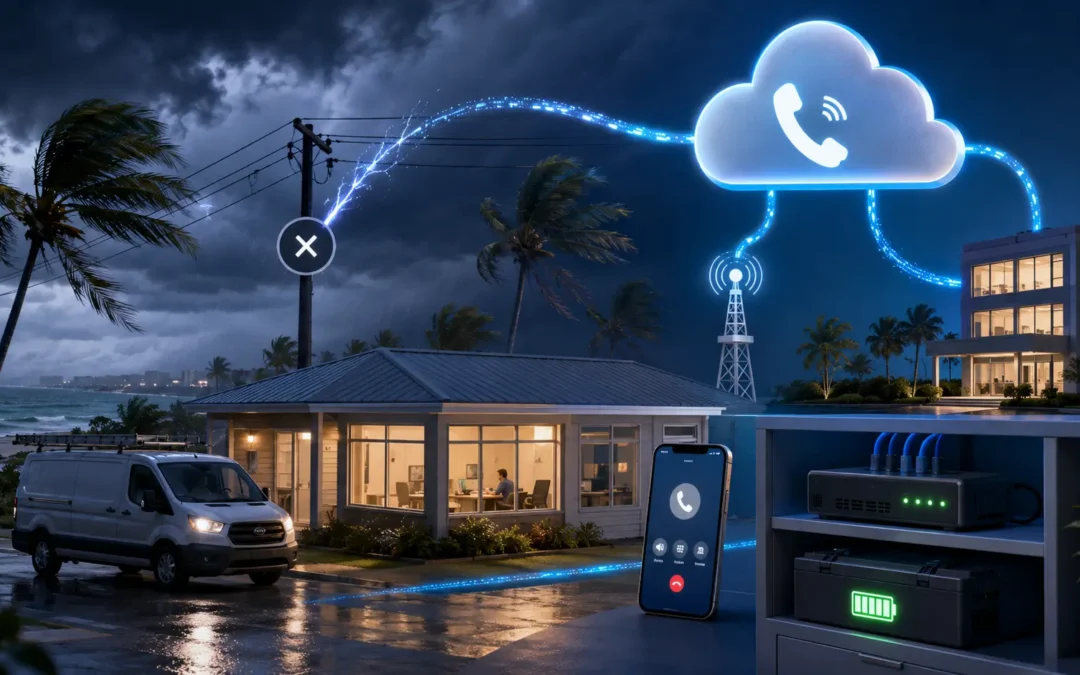 Hurricane and Internet-Outage Planning for Florida Service Companies