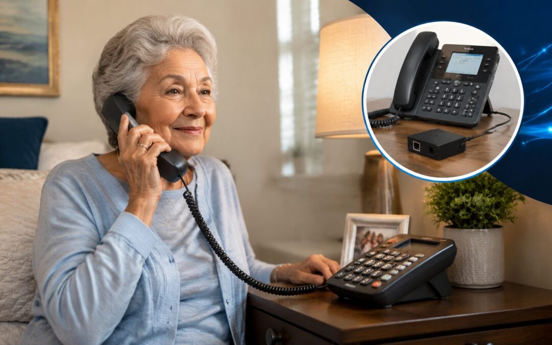 Resident Room Phones for Senior Living: IP, Analog and Hybrid Options