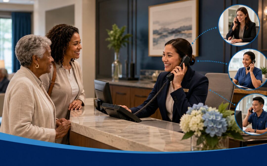 Senior Living Front Desk, Admissions and Family Call Routing