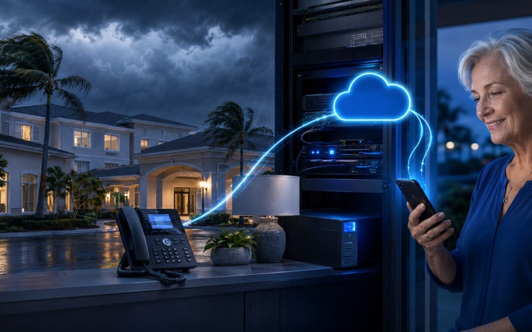 Internet, Power and Hurricane Phone Continuity for Senior Living