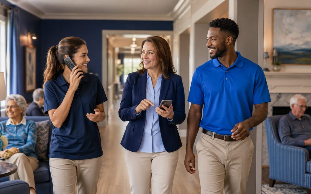 Senior Living Staff Mobility: Cordless Phones, Mobile Apps and Paging